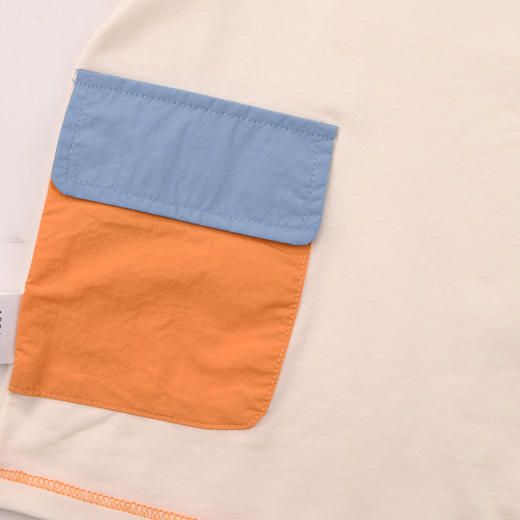 棉果果夏季新品男童纯棉短袖T恤M212140226371 商品图3