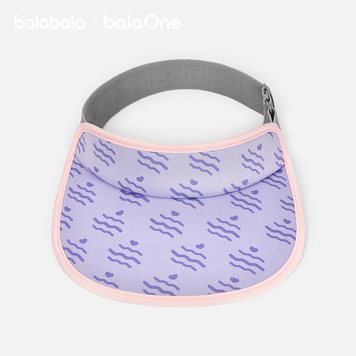 巴拉巴拉儿童防晒帽子男女童宝宝2026夏季新款遮阳防紫外线空顶帽 商品图4