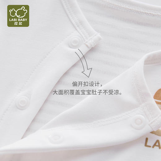 拉比童衣夏萌动偏开连体衣LZBB103401 商品图3