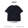 SDSA男装2026新款做旧假两件短袖T恤拼接下摆宽松圆领休闲上衣 商品缩略图4