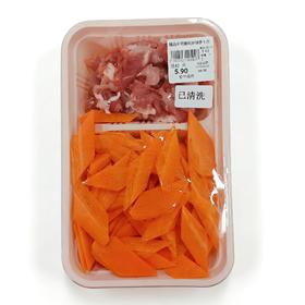 精品半肥瘦炒胡萝卜片 1盒