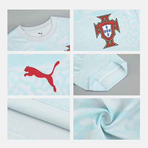 小李子PUMA彪马葡萄牙文化休闲短袖T恤成人男784820 31 商品图3