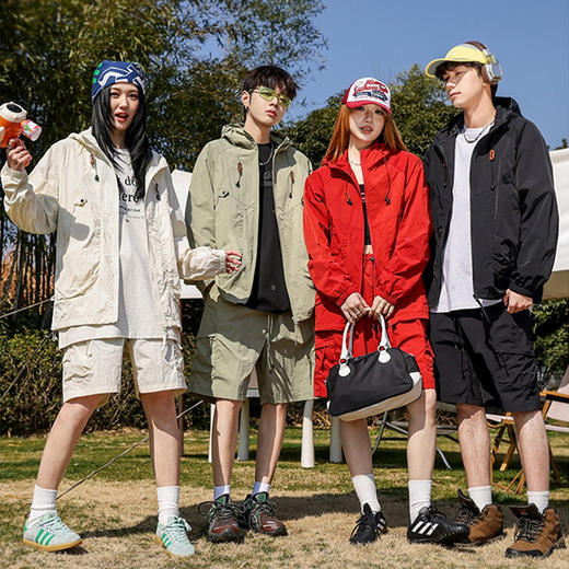 79元防晒衣套装！情侣款山系防晒衣套装 UPF50+ 轻薄透气 防水快干 情侣款设计 时尚百搭 商品图2