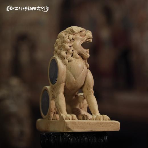 国宝回家唐代白石狮子冰箱贴摆件美国纳尔逊艺术博物馆藏文创礼物 商品图1