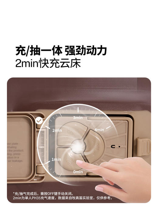 牧高笛云漾充气床垫打地铺全自动家用气垫床露营床加厚成人双人床 商品图3