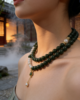 【香珠专场】05五行绿合香珠 108颗 男女同款
