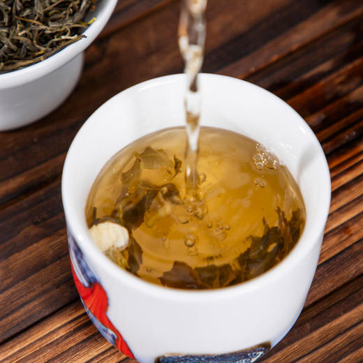 女人的“散气茶”！清爽甘甜、身心舒畅！春夏五虎一级茉莉花茶 150g/袋 广西横县产地 烘青绿茶窨制 花香浓郁 商品图10