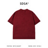SDSA男装2026新款高贵轻奢美式复古星星烫钻短袖宽松圆领 T 恤 商品缩略图1