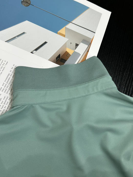 原单正品比音勒芬高尔夫夏季男休闲运动短袖POLO衫，
颜色：黑色、白色、浅绿
尺码 M、L、XL,XXL 商品图5