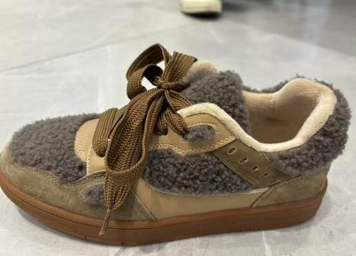 【门店同款】ENJOY冬季加绒休闲板鞋 159865971 商品图0