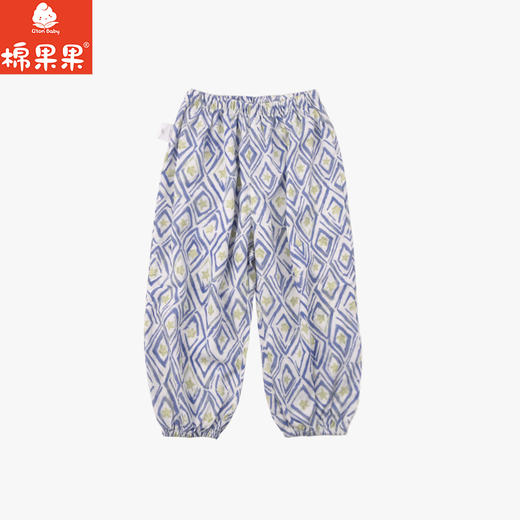 棉果果夏季新品女童人棉凉感梭织九分裤M202208426325 商品图0