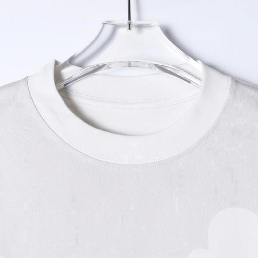 SDSA男装2026新款轻奢美式渐变卡通招手印花圆领短袖T恤百搭潮 商品图1