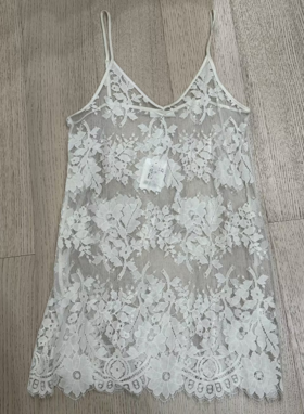 【门店同款】ENJOY春季叠穿吊带蕾丝背心 161910312