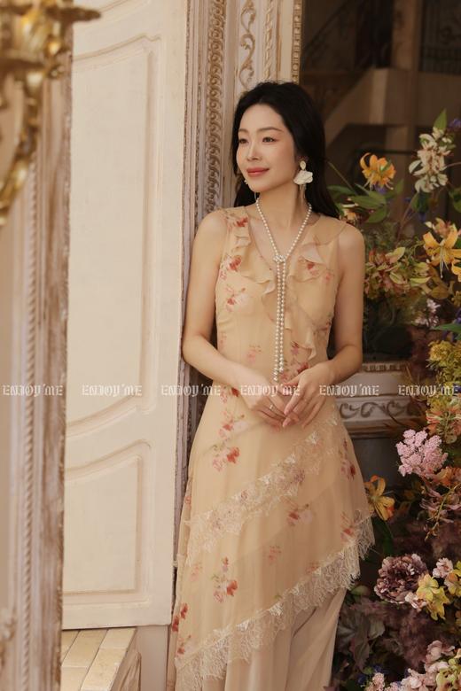 【门店同款】ENJOY夏季蕾丝叠影无袖裙 171293071 商品图8