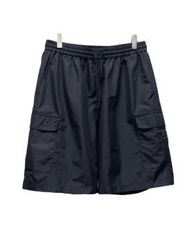 男款三角标休闲短裤he020