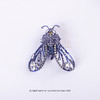 【花间使者】蓝宝石飞蛾胸针G2603108 商品缩略图5