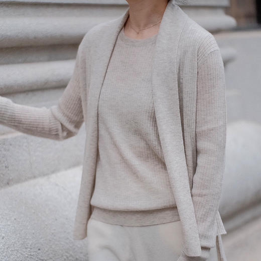 抽条女开衫 商品图0