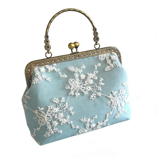 【手工缝制】跨境复古民族包包配新中式旗袍的手提女包包Z1056 商品图4