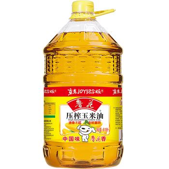 鲁花食用油 物理压榨 非转基因 玉米油6.18L 家用粮油 健康植物油 商品图3