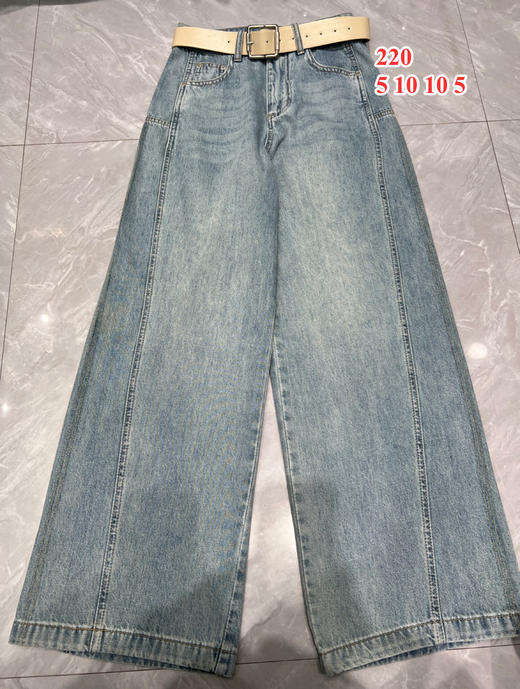 【门店同款】ENJOY春季洋气斜边阔腿裤 161743121 商品图0