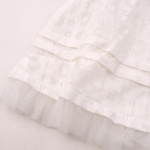 棉果果夏季新品女童巴厘纱泡泡袖连衣裙M222701226332 商品图2
