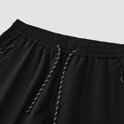 商场同款|森马休闲裤男夏季橡筋抽绳长裤2026新款速干宽松弧形裤 商品图2