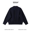 SDSA男装2026新款高贵立领单排扣棒球夹克宽松松紧收腰休闲上衣 商品缩略图4