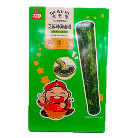 五合农亨28.8g芝麻味海苔卷