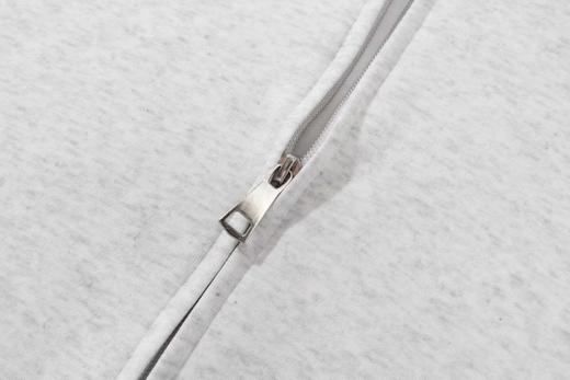 F040312春季新款男女同款花朵系列高克重重磅双层连帽开衫外套 商品图8