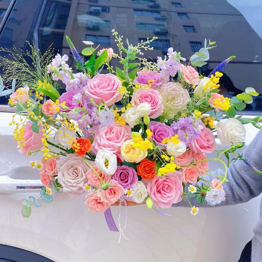 缤纷-玫瑰混搭桌花 商品图0