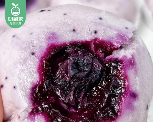 老顽通蓝莓爆浆馒头/1包（40g*6个）生产日期：26年4月 商品图2