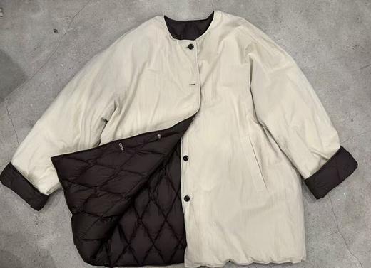 【门店同款】ENJOY冬季双面穿撞色中长羽绒服 168248165 商品图0