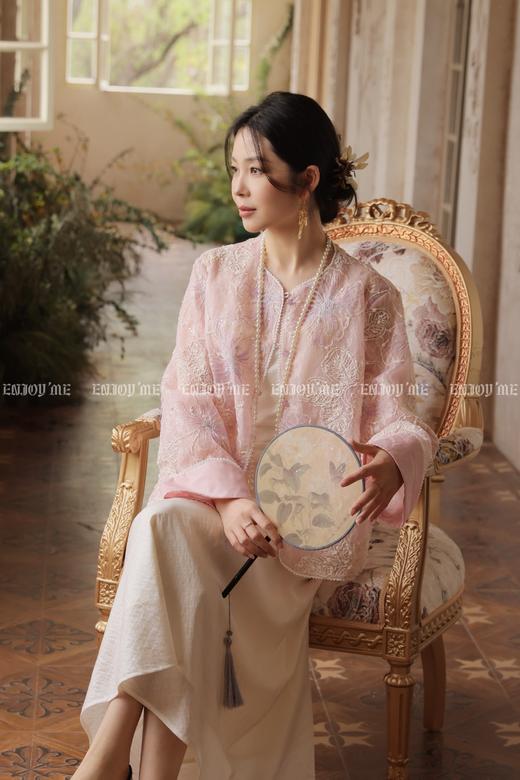 【门店同款】ENJOY夏季“游园戏梦”春时月微外套 170748661 商品图0