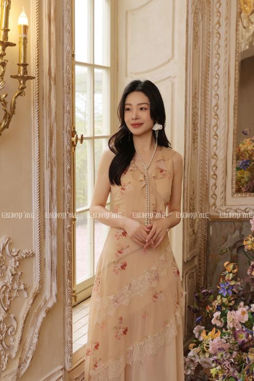 【门店同款】ENJOY夏季蕾丝叠影无袖裙 171293071 商品图5