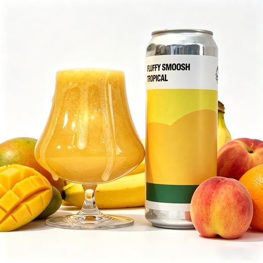 黑猫酿造 毛绒绒果昔-热带风情 330ml 商品图0