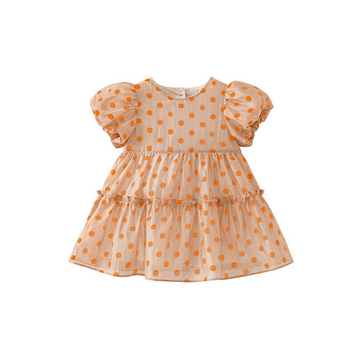 迷你巴拉巴拉女童裙子宝宝亲肤舒适甜美可爱波点连衣裙夏2026 商品图4