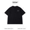 SDSA男装2026新款小字母签名印花短袖T恤简约宽松圆领休闲上衣 商品缩略图0