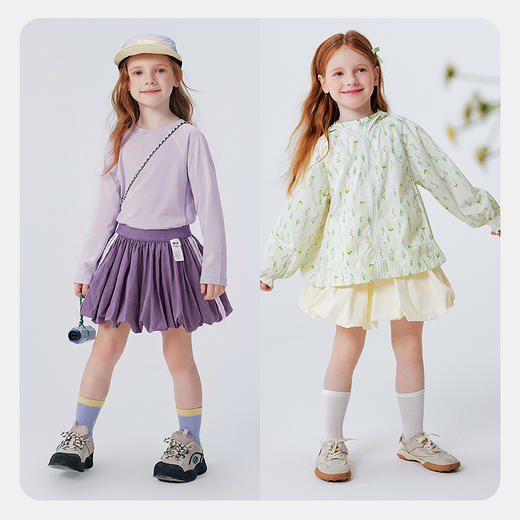 【学院风】迷你巴拉巴拉女童裙子儿童亲肤轻量甜美花苞短裙夏2026 商品图3