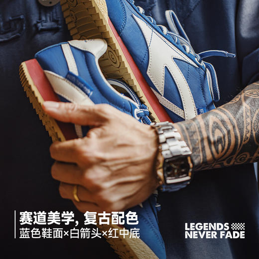 马登阿甘德训鞋男款2026春新款复古百搭板鞋透气运动训练休闲鞋子 商品图1