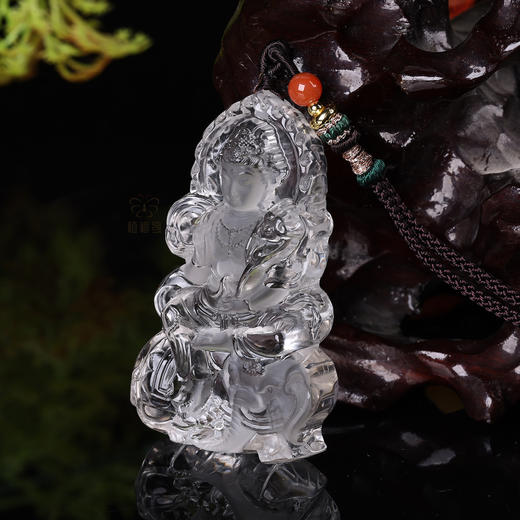 【大愿】白水晶普贤坠ZX2601159 商品图4