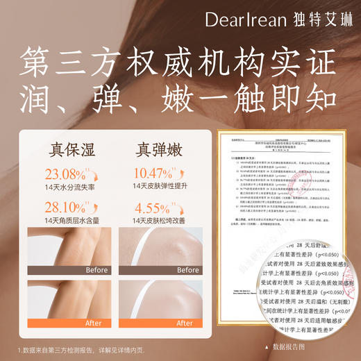 【侯明昊同款】DearIrean 独特艾琳香氛身体沐浴油女清洁保湿留香沐浴露香氛弹润沐浴油350g+香氛身体乳250ml（官方自营） 商品图11