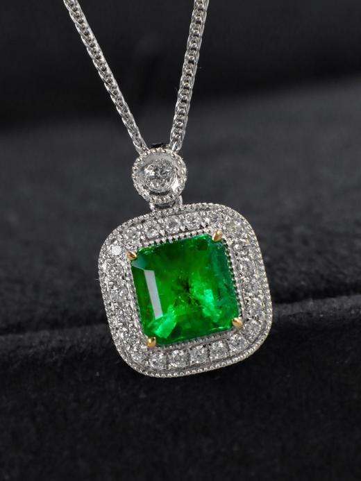 1.38克拉祖母绿吊坠 商品图2