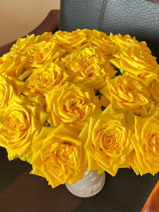 黄色单头玫瑰20枝 商品图5