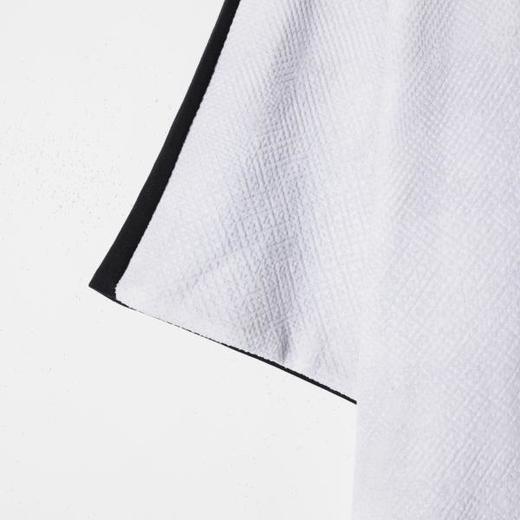 SDSA男装2026新款高贵轻奢网纹晕染印花宽松圆领短袖T恤百搭上衣 商品图2