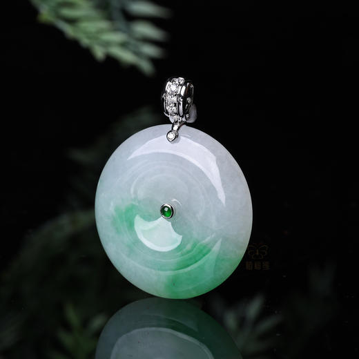 【圆满映春】飘绿平安扣GZ125080111 商品图3