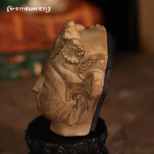 响堂山石窟菩萨头像冰箱贴摆件流失海外大都会博物馆精美文创礼品 商品图2