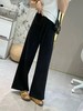 F040303夏薄款新款高腰设计感宽松莫代尔垂感直筒休闲裤女长裤 商品缩略图13