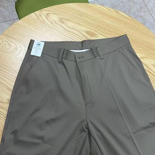 含桑蚕丝超柔手感亲肤舒适纯色男士春夏纯色宽版休闲西裤   YMXZ-6235/35 商品图2