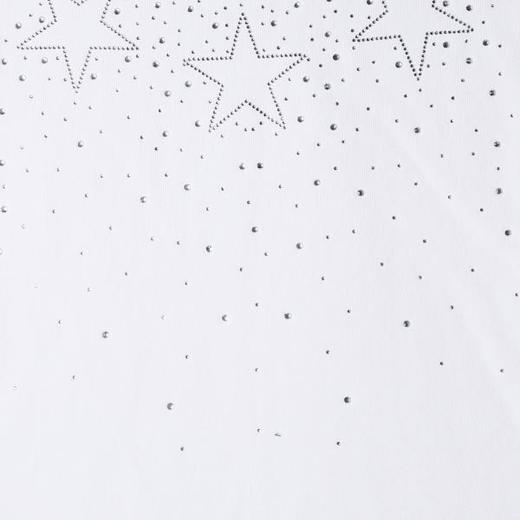 SDSA男装2026新款高贵轻奢美式复古星星烫钻短袖宽松圆领 T 恤 商品图3