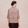 RF207斯尔丽26新款同色色织提花开衫松弛宽松H版型适配通勤休闲上衣 商品缩略图1